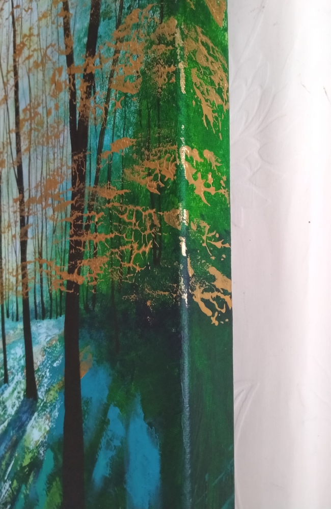 Edge of Stillness Forest Light