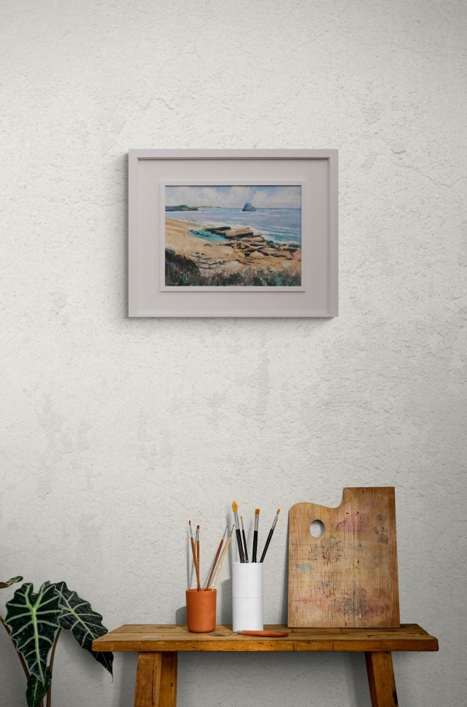 Gull Rock, Trebarwith Strand, Cornwall.