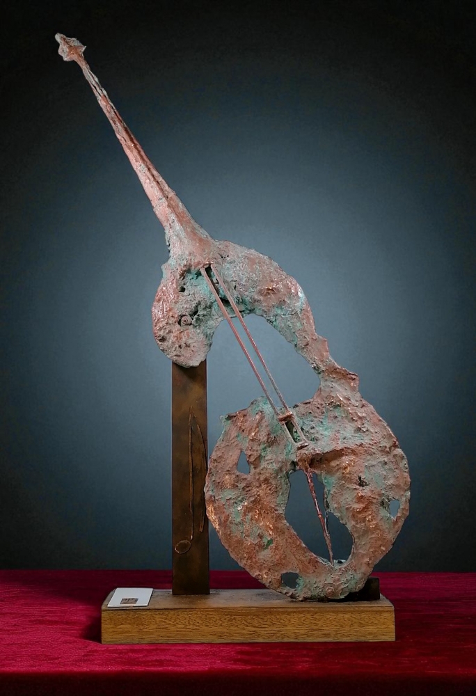 Original sculpture \"The Golden Age of Music\" 