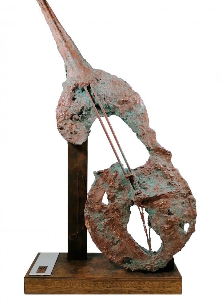 Original sculpture \"The Golden Age of Music\" 