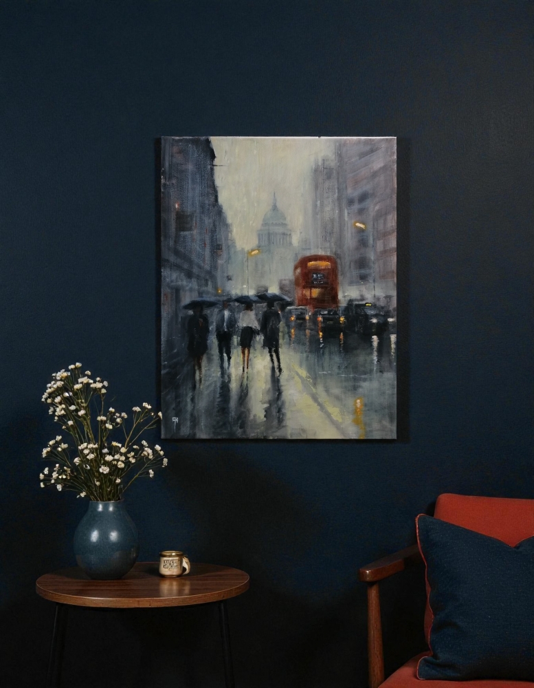 Heading for St Paul's Cathedral, London