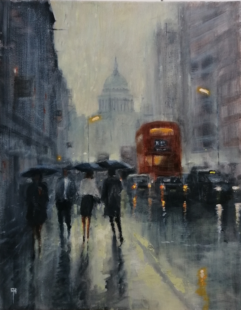 Heading for St Paul's Cathedral, London