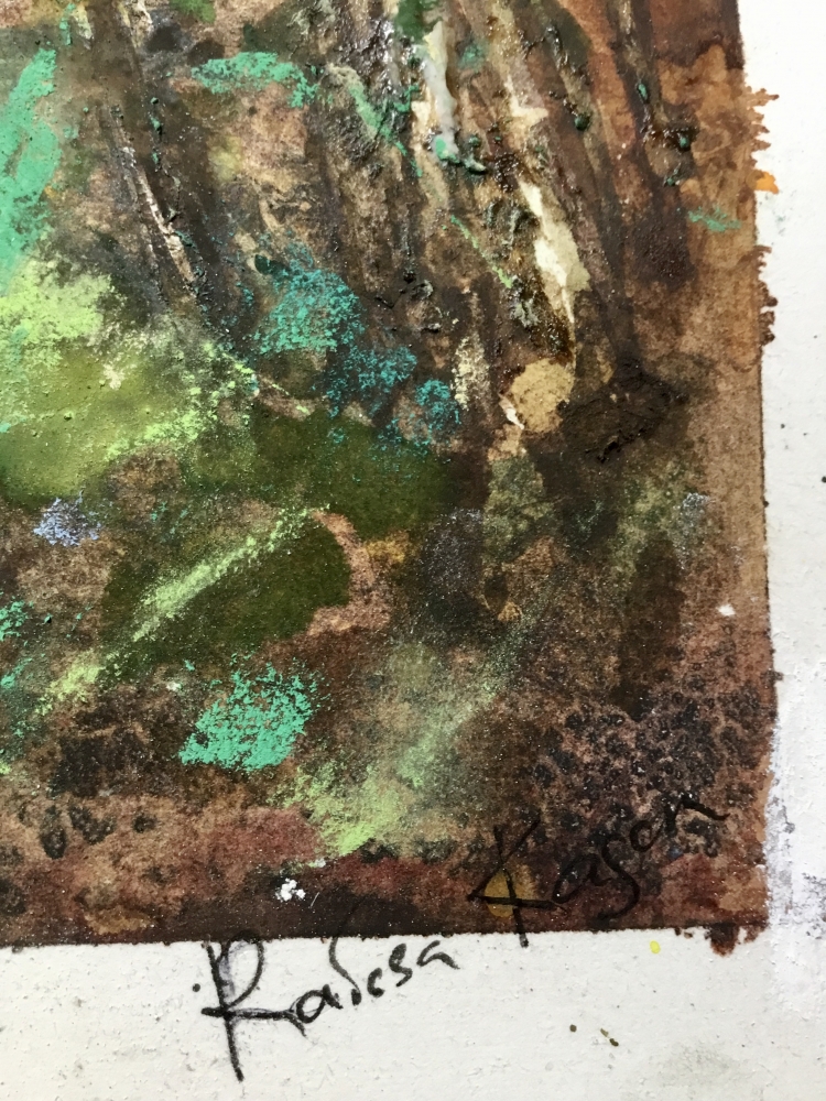 Golden Canopy – Original Autumn Landscape Watercolor