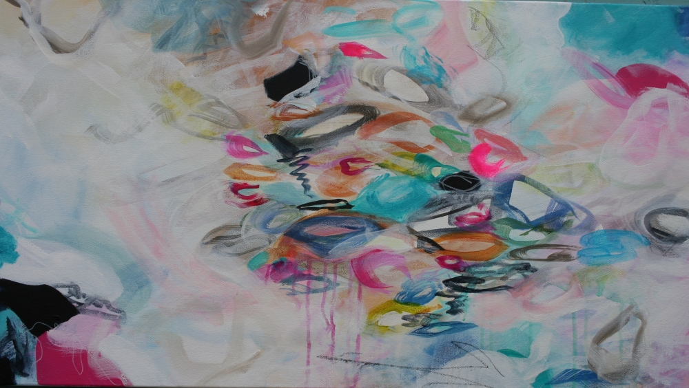 XXL DREAMING IN COLOUR  150 X 50 cm