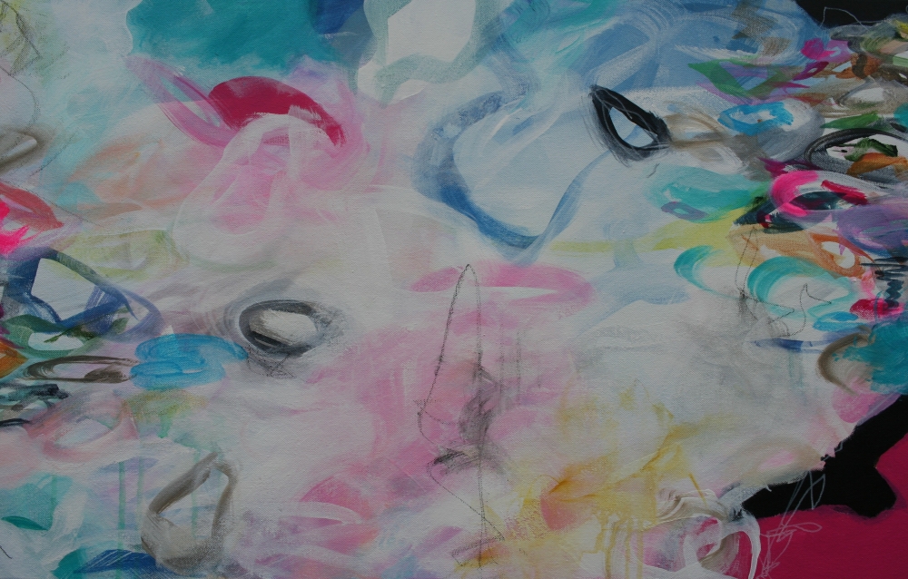 XXL DREAMING IN COLOUR  150 X 50 cm