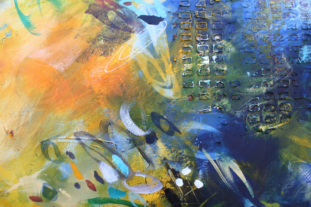 BEYOND OUR IMAGINATION  90 X 60 cm