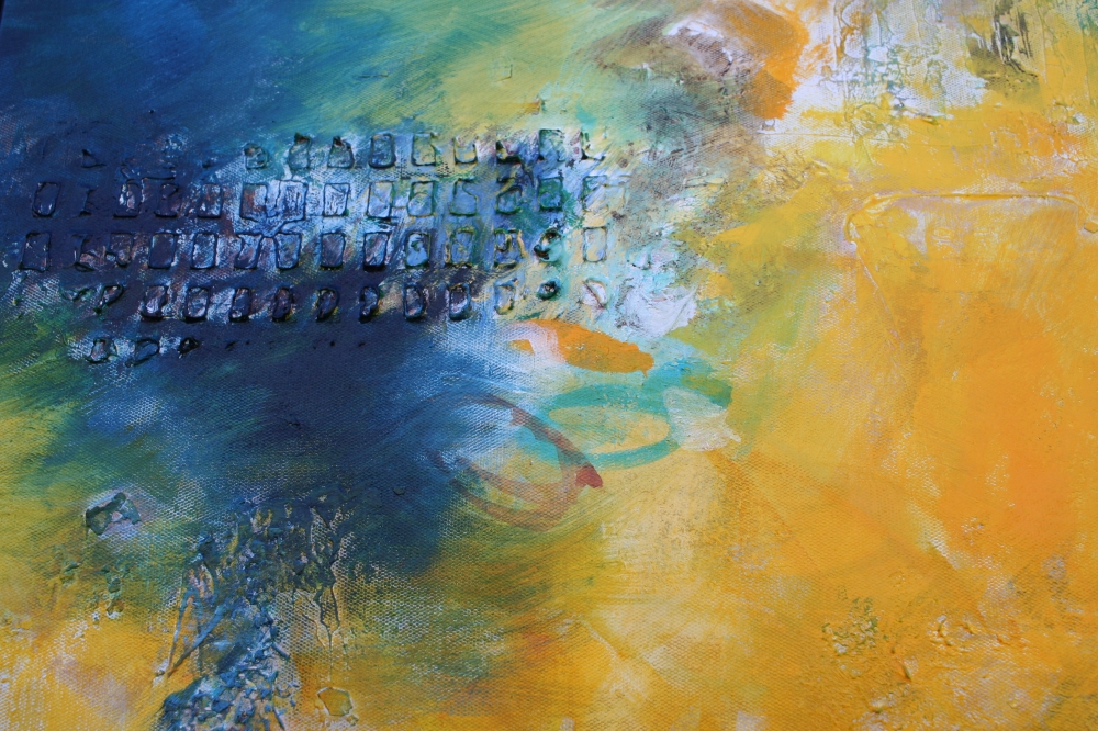 BEYOND OUR IMAGINATION  90 X 60 cm