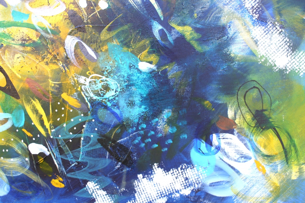 BEYOND OUR IMAGINATION  90 X 60 cm