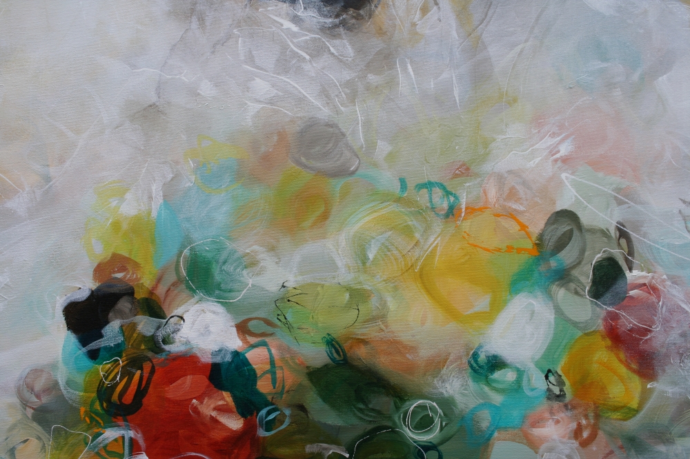 \"Nectar for the bees\" 100 X 100CM