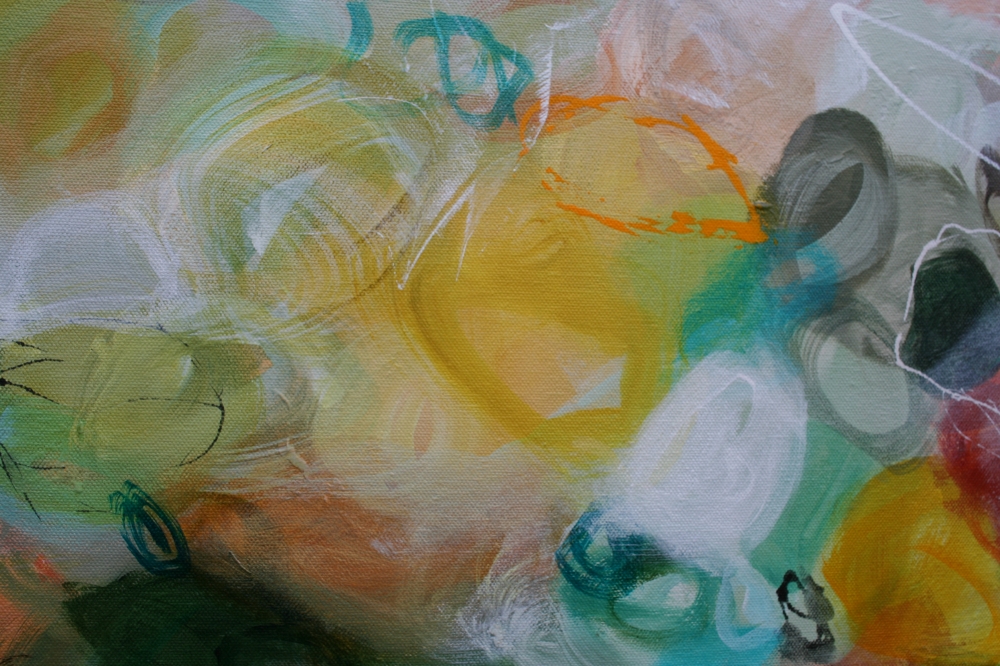 \"Nectar for the bees\" 100 X 100CM