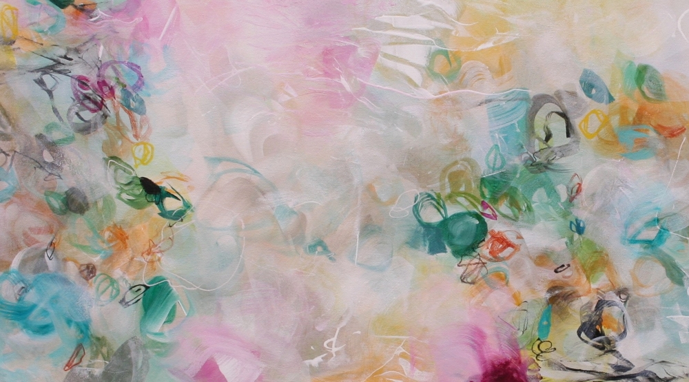 XXL FLOATING ON THE BREEZE  150 X 50 cm