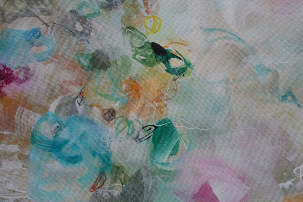 XXL FLOATING ON THE BREEZE  150 X 50 cm