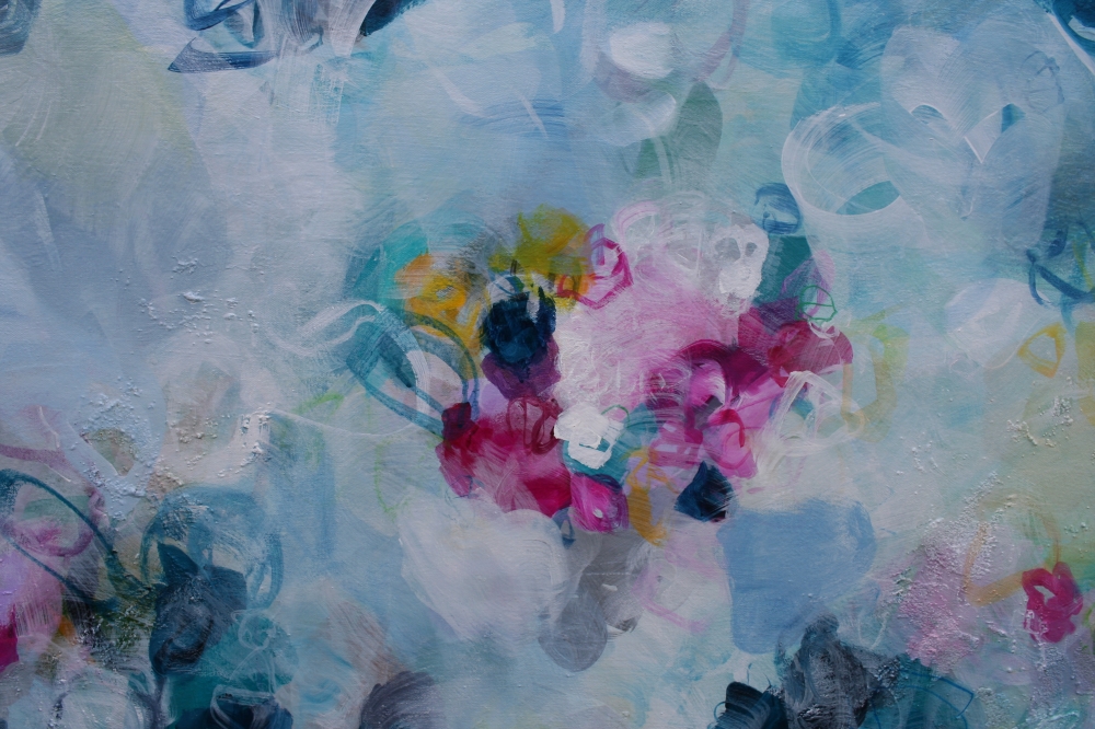 Petunia Blooms 100 X 100 CM