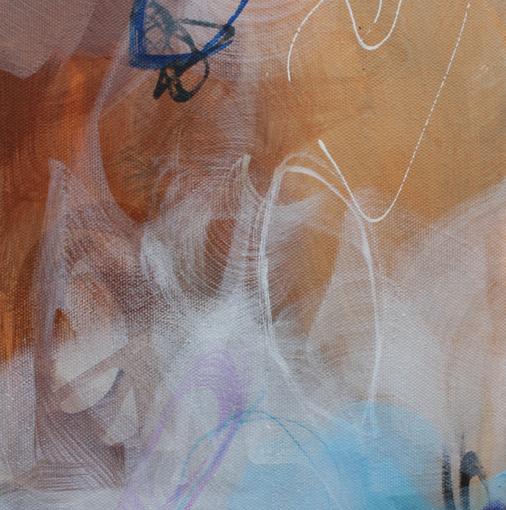 XL Flowers in the wind  80 X 100 CM