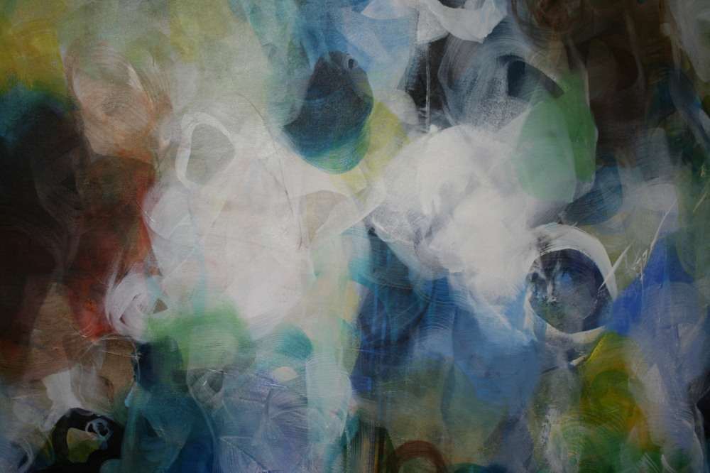 XXXL \"Coastal Whispers 251 x 157 cm