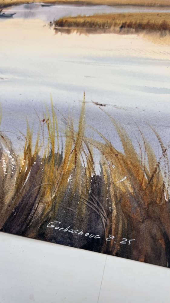 Reflections in a quiet lake