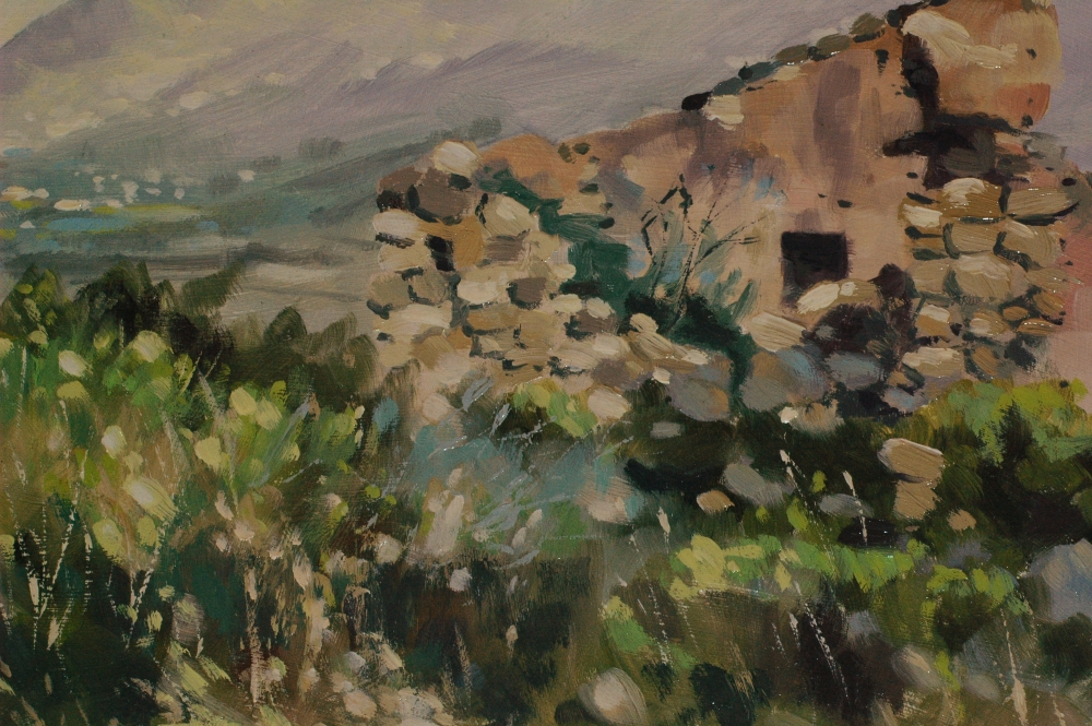 Jalon Valley, Sierra de Aitana, Spain.