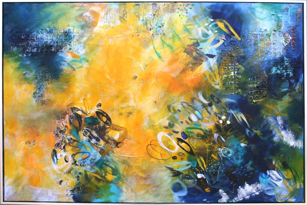 BEYOND OUR IMAGINATION  90 X 60 cm