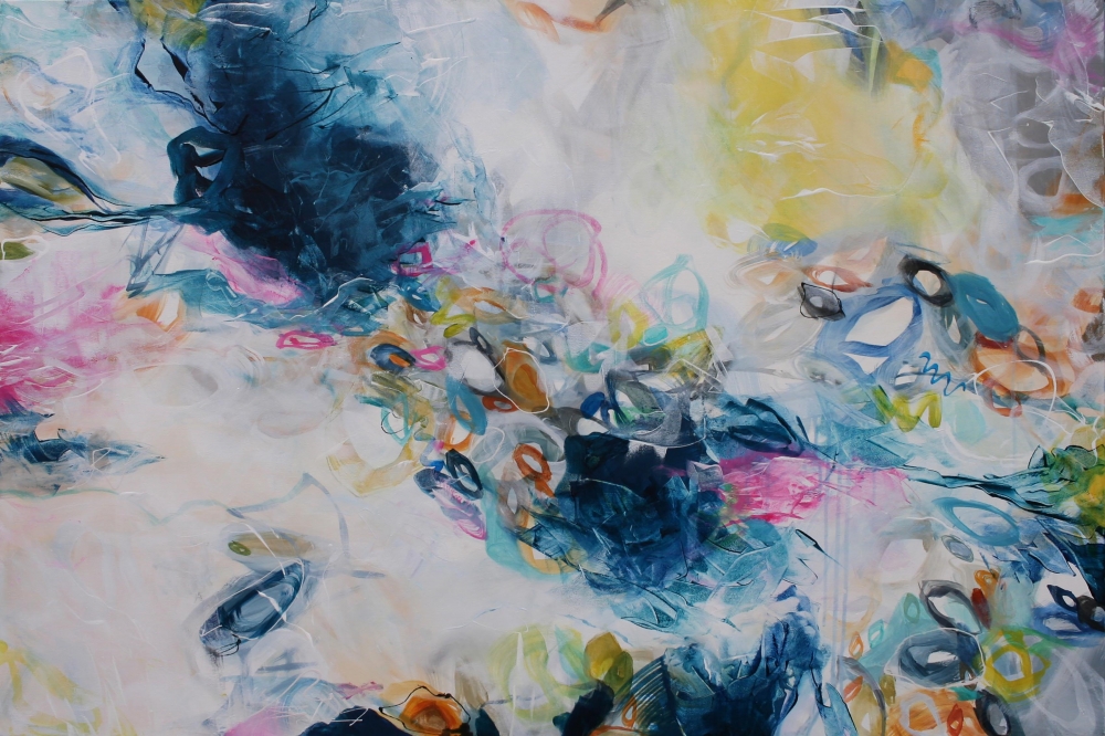 Serenity at Lily Lake 120 X 80 CM