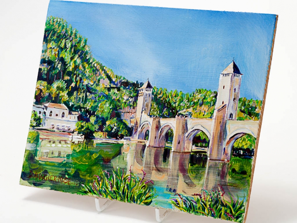 Pont Valentre Reflections, Cahors