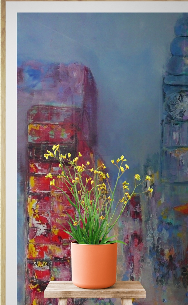 Londoners in the Rain 