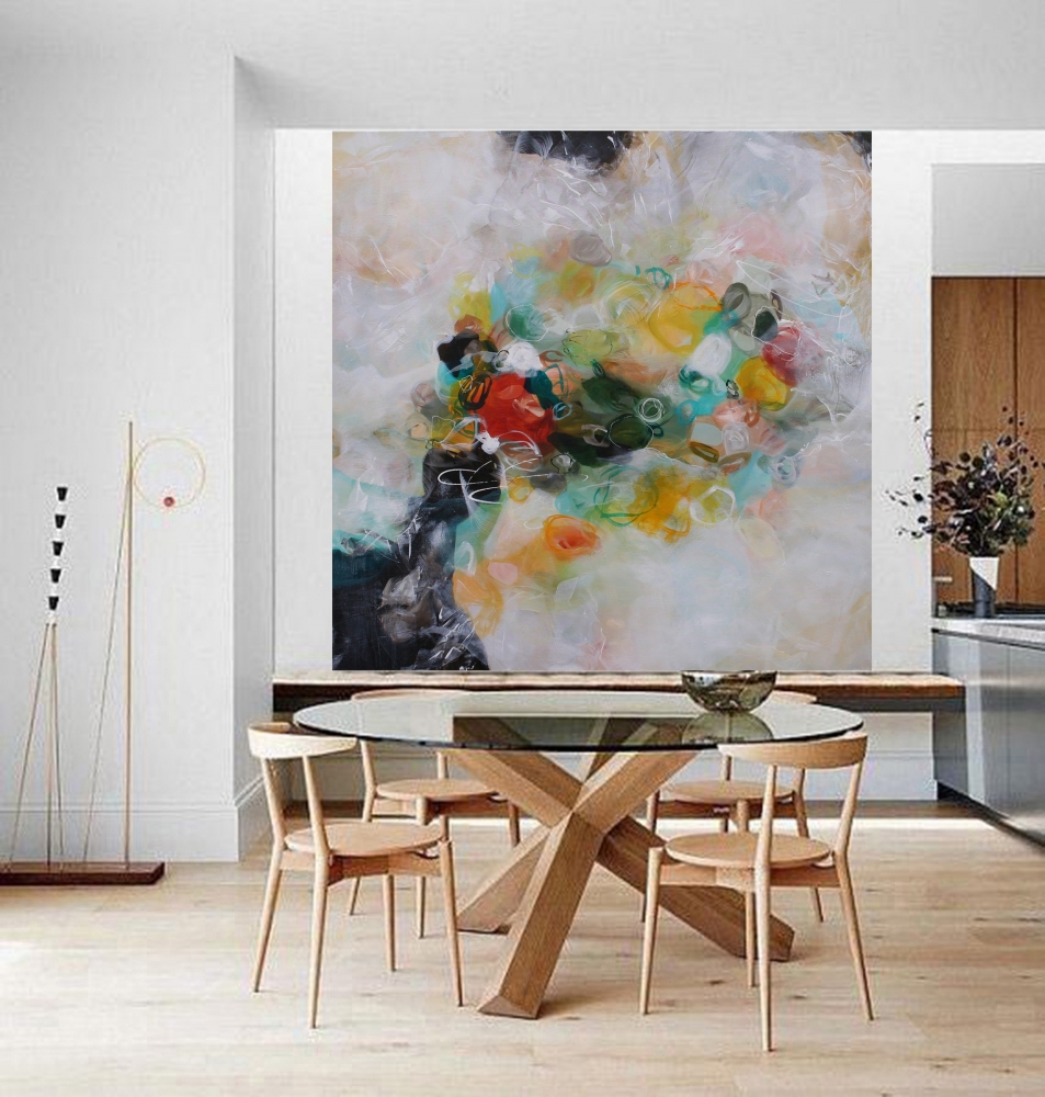 \"Nectar for the bees\" 100 X 100CM