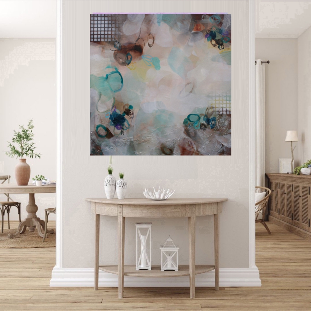 Mountain Dawn 60 x 60 cm