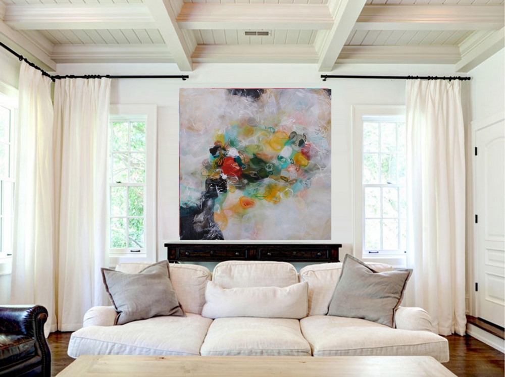 \"Nectar for the bees\" 100 X 100CM