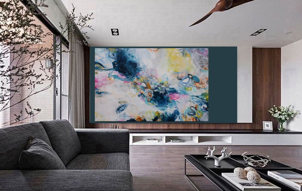 Serenity at Lily Lake 120 X 80 CM