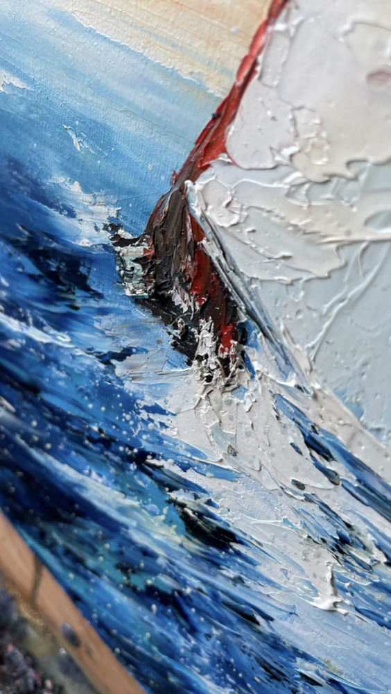 Sail through the wave