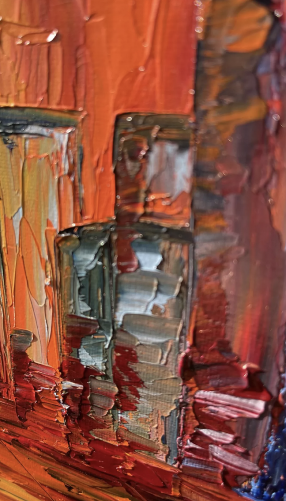 Sunset over The City 