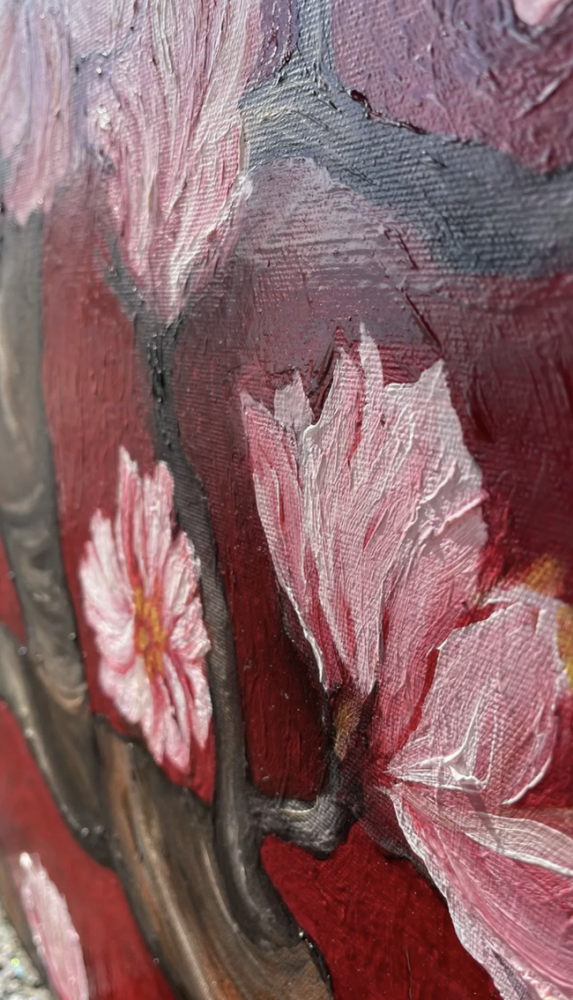 Blooming Cherry Branches