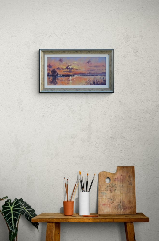 Sunset Over the Norfolk Broads