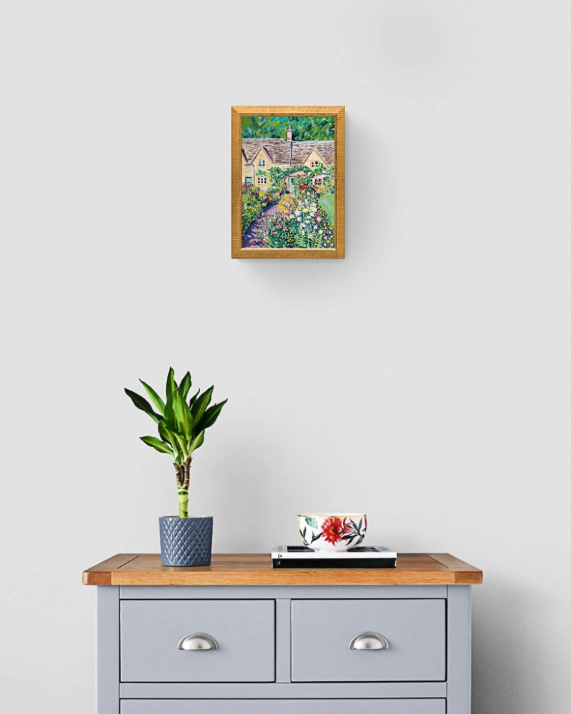 Bibury Cottage garden