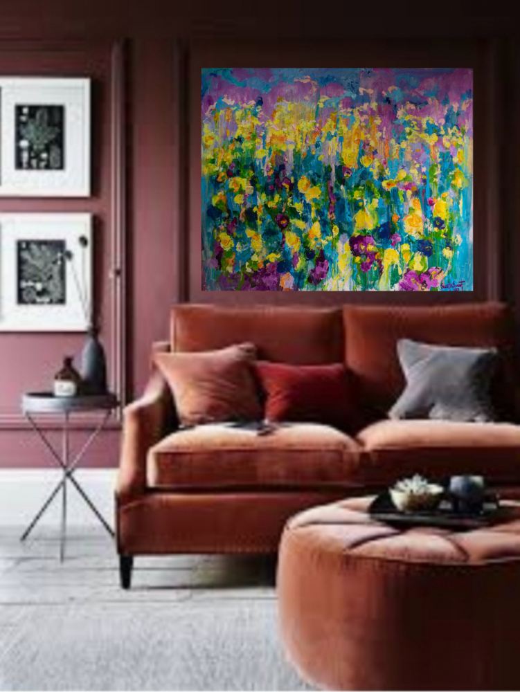 Turqouise Summer 180cm x 135cm x 3.8cm