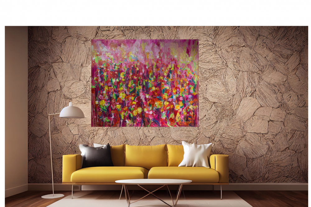 Cerise 180cm x 135cm x 3.8cm