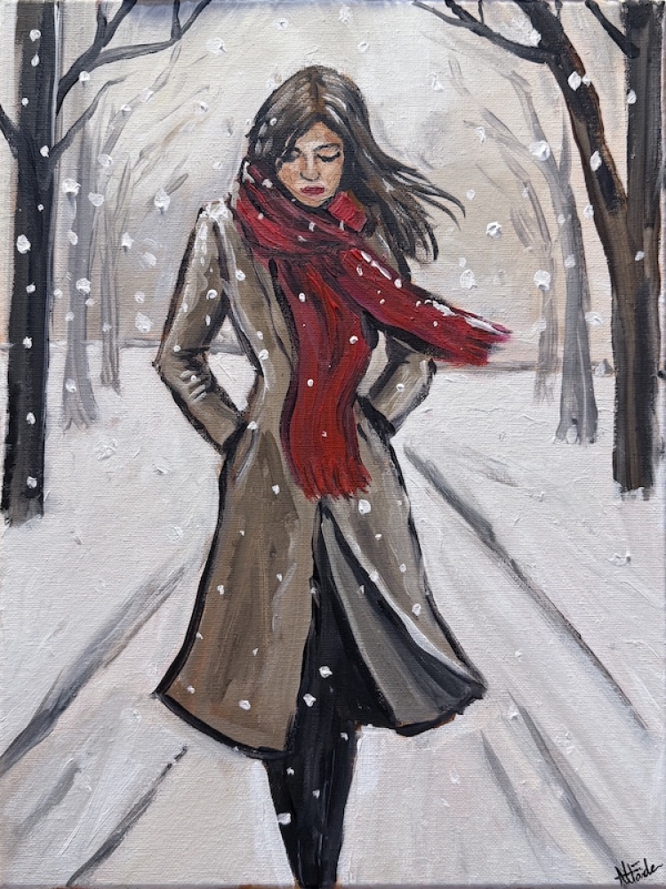 Walking In The SNowfall