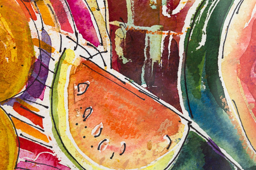 Watermelon Still Life