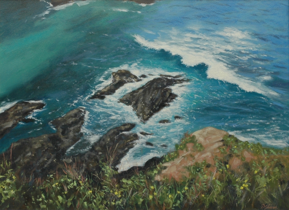 Wave, Port Isaac, Cornwall.