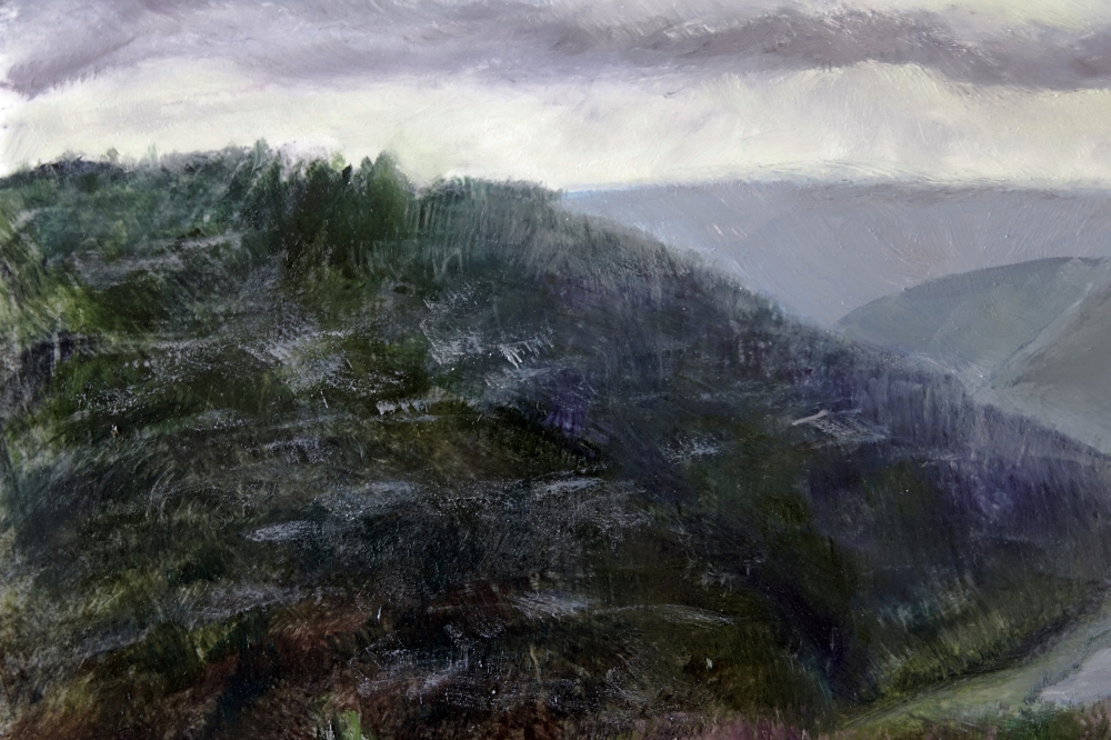 Wye Valley View in Winter