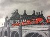 Buses On Westminster Bridge