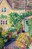 Bibury Cottage garden