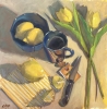 Lemons and Tea - Original Oil Painting