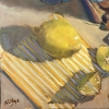 Lemons and Tea - Original Oil Painting
