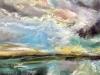 Sky of a Quiet Thunder – Original Soft Pastel Landscape