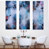 XXL SOFT WHISPERS TRIPTYCH 90 X 80CM