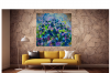 Blue Bouquet  140cm x 140cm x 3.8cm