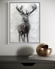 Winter Stag – Original Deer
