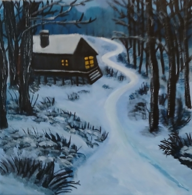 Winter woodland