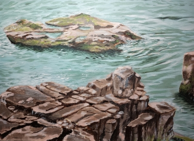 Rocks in the sea